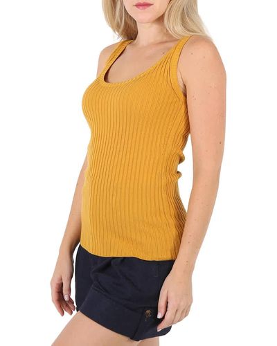 Chloé Fitted Tank Top - Orange