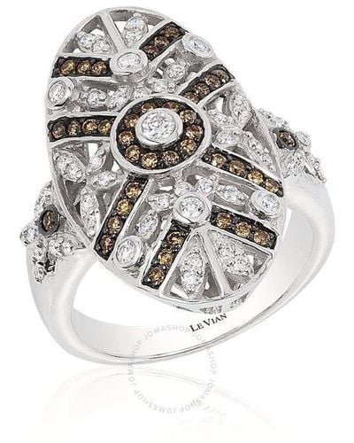 Le Vian Chocolate Diamonds Fashion Ring - White