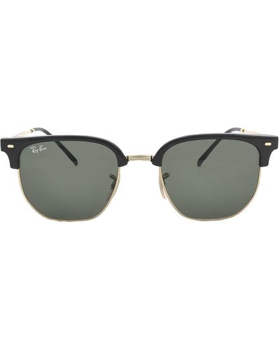 Ray-Ban New Clubmaster Green Sunglasses Rb4416 601/31 51 - Brown