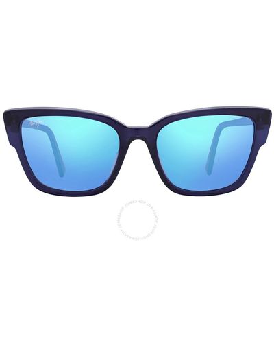 Maui Jim Kou Blue Hawaii Cat Eye Sunglasses