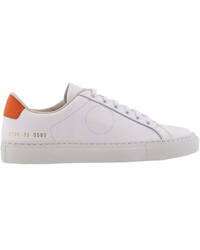 Common Projects Retro Bicolor Leather Low-top Trainers - White