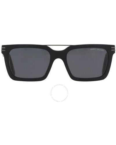 Marc Jacobs Grey Rectangular Sunglasses Marc 589/s 0003/ir 54 - Multicolour