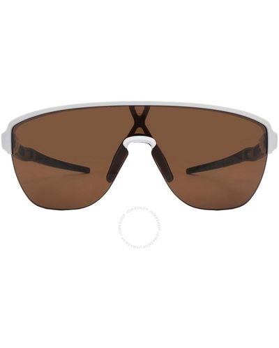 Oakley Corridor Prizm Bronze Shield Sunglasses Oo9248 924810 142 - Brown