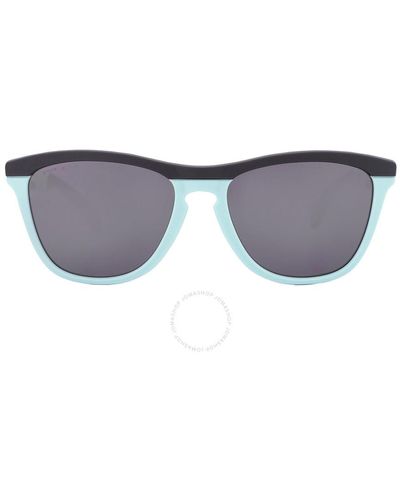 Oakley Frogskins Range Prizm Black Square Sunglasses Oo9284 928403 55 - Grey