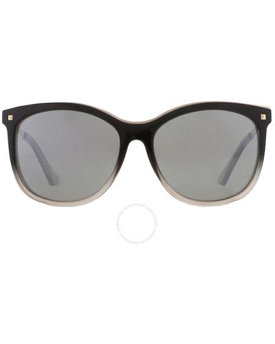 Guess Factory Smoke Mirror Cat Eye Sunglasses Gf0302 05c 60 - Multicolor