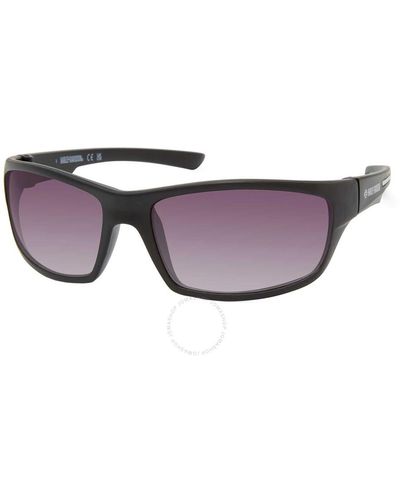 Harley Davidson Smoke Gradoent Sport Sunglasses Hd0153v 02b 62 - Purple