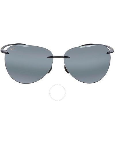 Maui Jim Sugar Beach Nuetral Gray Oval Sunglasses
