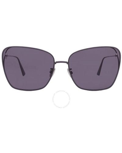 Dior Butterfly Sunglasses Miss B2u Cd40095u 08a 63 - Purple