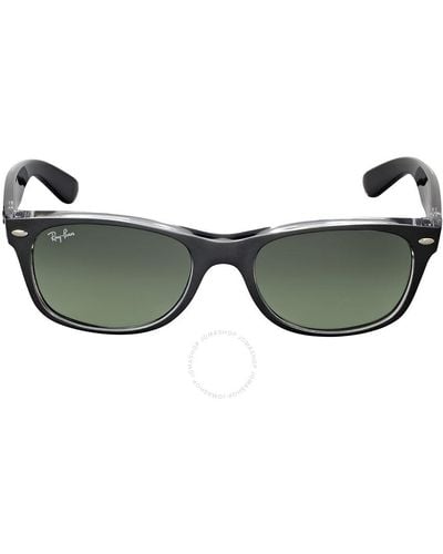Ray-Ban New Wayfarer Color Mix Gradient Sunglasses Rb2132 614371 52 - Gray