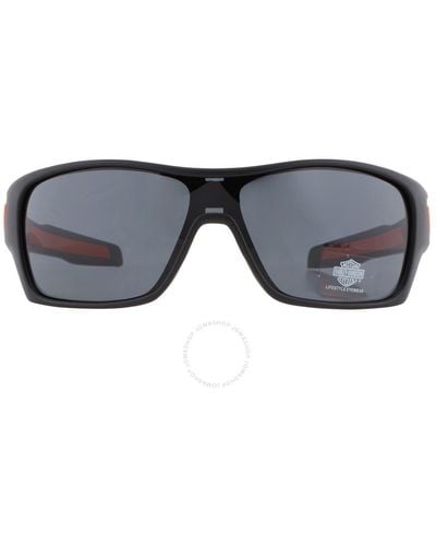 Harley Davidson Smoke Wrap Sunglasses Hd0673s 02a 00 - Grey