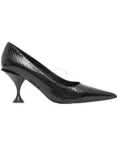Burberry Wellton Pointed-toe Court Shoes - Black