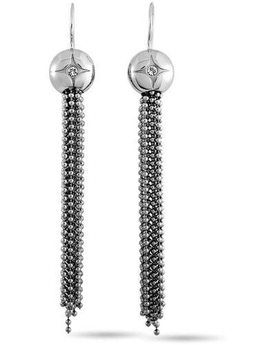 Swatch Trellisphere Stainless Steel Crystal Earrings - White