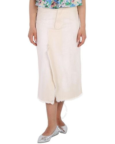 Marni Mid-length Pencil Skirt - White