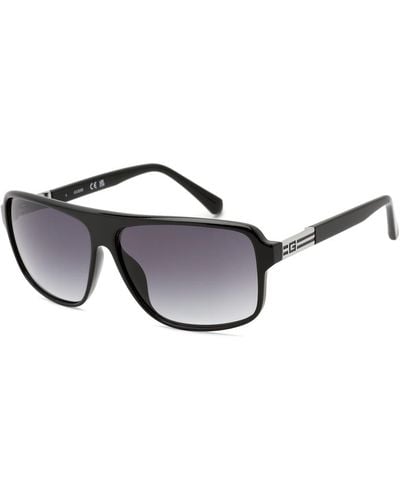 Guess Gu00038 Sunglasses Shiny Black / Gradient Smoke