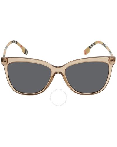 Burberry Clare Cat Eye Sunglasses Be4308 385687 56 - Grey