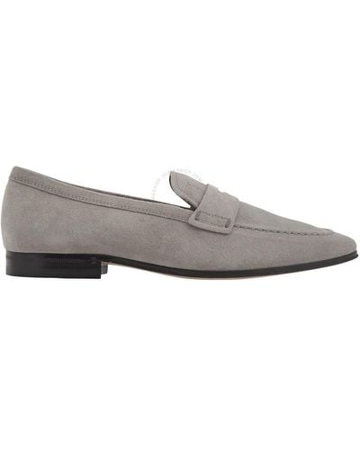 Tod's Steam Suede Loafers - Grey