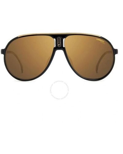 Carrera Pilot Sunglasses Champion65/n 02m2/yl 62 - Brown