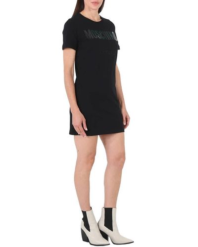 Moschino Couture Short-sleeve T-shirt Dress - Black