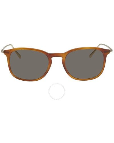 Ferragamo Grey Square Sunglasses Sf2846s 212 53 - Brown
