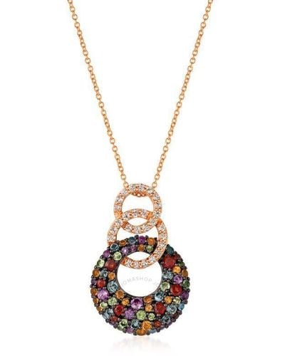 Le Vian Mulitcolorata Necklaces Set - Metallic