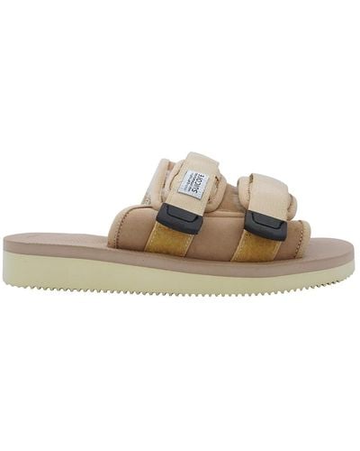 Suicoke Moto-m2ab Slippers - Natural