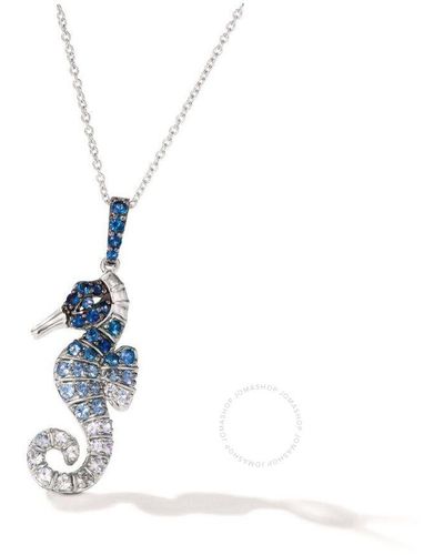 Le Vian Denim Ombr Necklaces Set - Blue