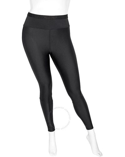 Moncler Shiny Stretch Technical Jersey leggings - Black