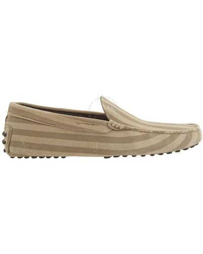 Tod's Gommini Nuovo Slip-on Loafers - Natural