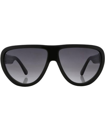 Moncler Anodize Grey Gradient Pilot Sunglasses Ml0246 96p 62