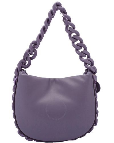 Stella McCartney Frayme Falabella Shoulder Bag - Purple