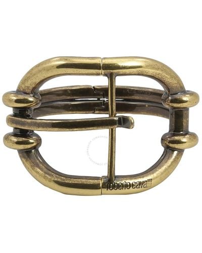 Roberto Cavalli Antique Buckle Bracelet - Metallic