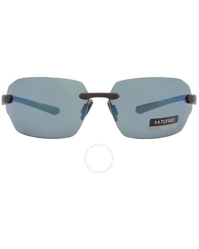 Under Armour Green Sport Sunglasses Ua Fire 2/g 0807/v8 71 - Blue