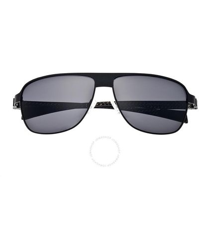Breed Hardwell Titanium Sunglasses - Blue