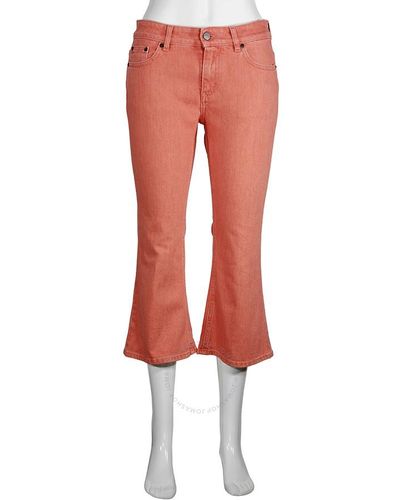 MM6 by Maison Martin Margiela Mm Flared Cropped Jeans
