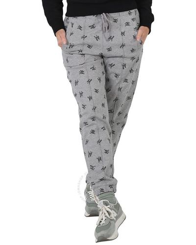 Marc Jacobs Printed Logo Sweatpants - Grey