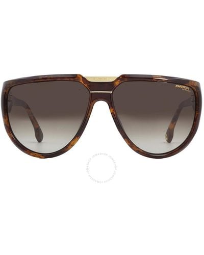 Carrera Gradient Browline Sunglasses Flaglab 13 0086/ha 62 - Gray