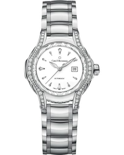 Carl f deals bucherer women's watches