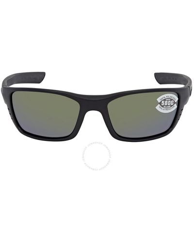 Costa Del Mar Cta Del Mar Whitetip Green Mirror Polarized Glass Sunglasses - Multicolor