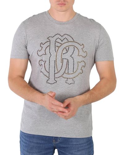 Gray Roberto Cavalli T-shirts for Men | Lyst