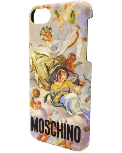 Moschino Mchino Renaissance Style Iphone 7 Case - Metallic