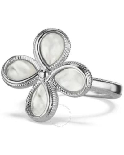 Judith Ripka Jardin Flower Ring - Metallic