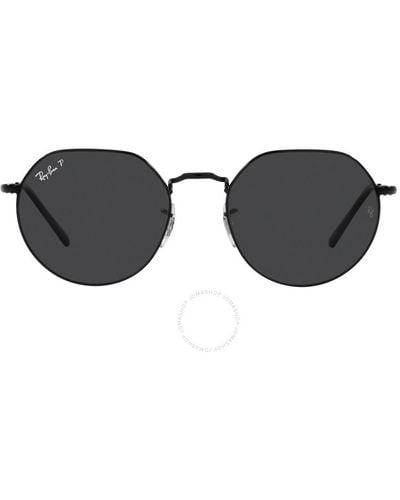 Ray-Ban Jack Irregular Sunglasses - Black