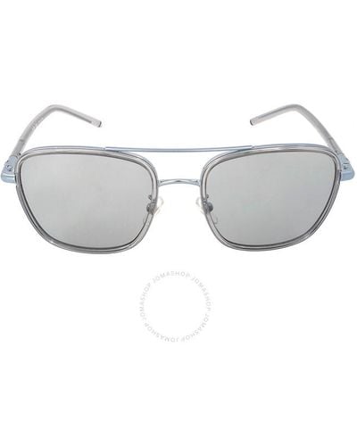 Tory Burch Grey Navigator Sunglasses
