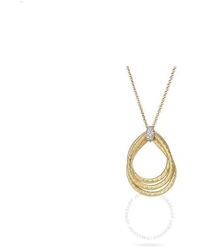 Marco Bicego Cairo Yellow Gold Diamond Necklace Cg706 B Yw M5 - Metallic