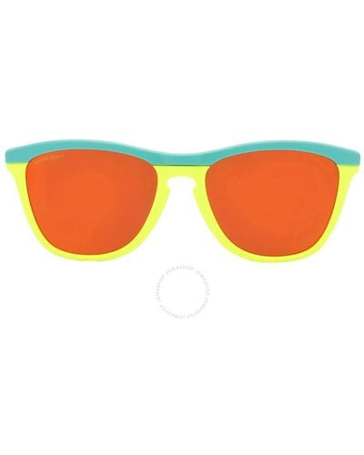 Oakley Frogskins Hybrid Prim Ruby Square Sunglasses Oo9289 928902 55 - Multicolour