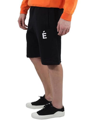 Etudes Studio Essentials Tempera Patch Shorts - Black