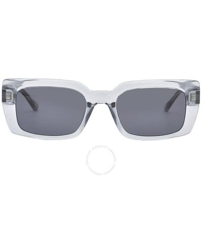 Calvin Klein Rectangular Sunglasses Ckj22606s 971 53 - Gray