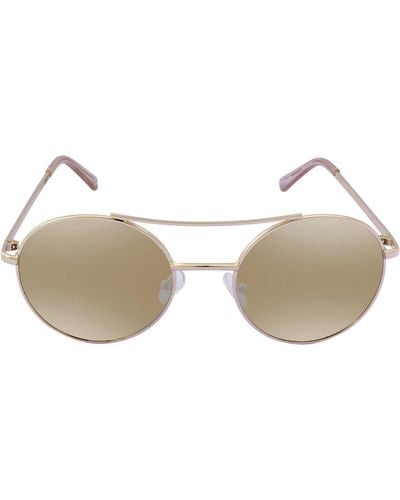 Skechers Bordeaux Mirror Round Sunglasses - Brown