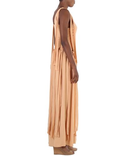 Chloé Layered Knotted Maxi Dress - Multicolour