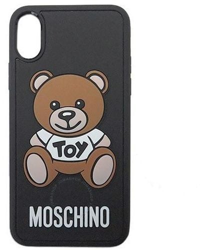 Moschino Teddy Bear Iphone X Case - Black